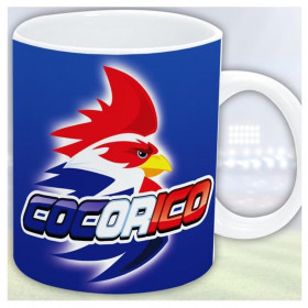 Mug Cocorico pour Supporter de l'Equipe de France