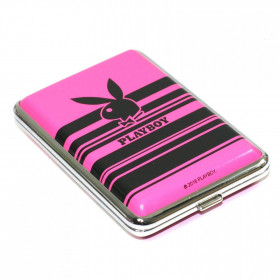 Playboy - Etui à Cigarettes Pink avec Logo Playboy