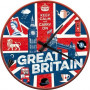 Pendule Retro : Horloge Murale UK