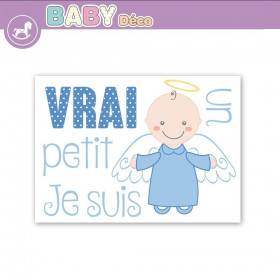 Sticker Enfant - Je suis un vrai petit ange