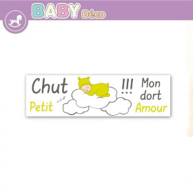 Sticker - Chut !!! Mon Petit Amour Dort