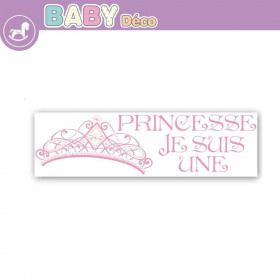 Sticker - Je suis une Princesse