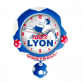 Pendule 100% Lyon avec Ballon Balançier