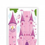 Déco - Stickers toise princesse