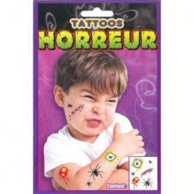 Tattoos Horreur - Tatouage temporaire