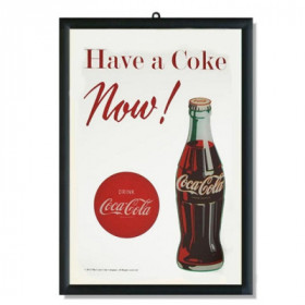Cadre Miroir Vintage Coca Cola - Have a Coke Now !