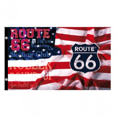 Drapeau Route 66 - Feel the freedom
