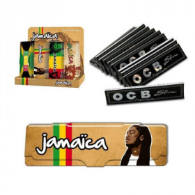 Etui Jamaica + 10 feuilles OCB Slim - Modèle 2