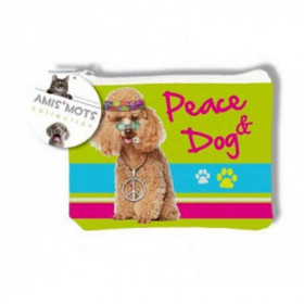 Porte Monnaie Peace & Dog