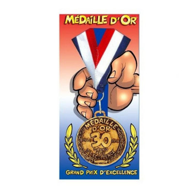 Medaille D'or 30 ans