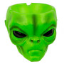 Cendrier Tête d'Alien vert