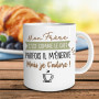 Mug en céramique à offrir - Mon Frère c'est comme le café...
