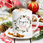 Mug en céramique spécial Noël - Joyeux Noël avec dessin de Couronne
