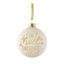 Boule de Noël - Un Noël Enchanté, votre décoration de Noël originale