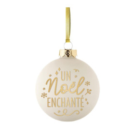 Boule de Noël - Un Noël Enchanté, votre décoration de Noël originale