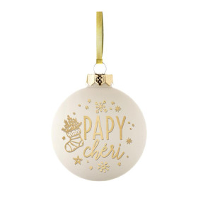 Boule de Noël - Papy Chéri, votre décoration de Noël originale
