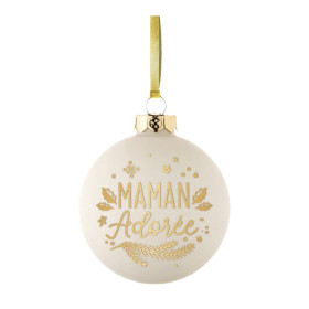Boule de Noël - Maman Adorée, votre décoration de Noël originale