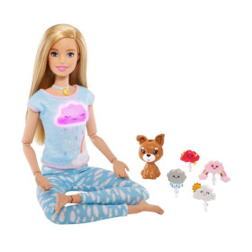 Barbie Interactive avec son Chiot - Méditation et Yoga