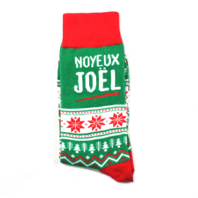 Chaussettes de Noël | Noyeux Joël Taille 39-45