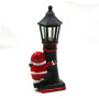 Mini Lampadaire LED de Noël 24 cm modèle Bonhomme de Neige