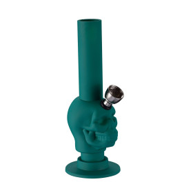 Bong Rubber Skull Champ High coloris vert 15 cm