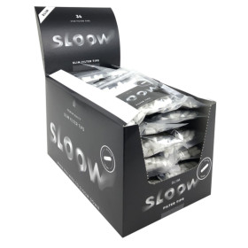 Boîte de 34 sachets de 120  filtres à cigarettes Sloow - slim 6 mm