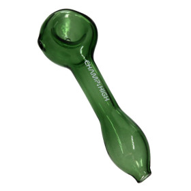 Pipe récréative en verre Champ High coloris Vert