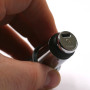 Briquet USB allume cigare de la marque Champ modèle gris et noir