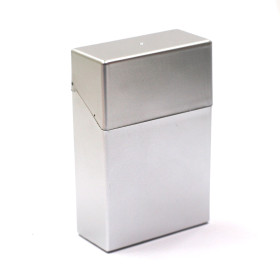 Boîte de rangement à cigarettes modèle gris