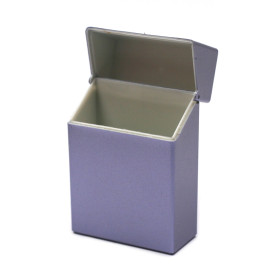 Boîte de rangement à cigarettes modèle violet