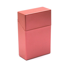 Boîte de rangement à cigarettes modèle rouge