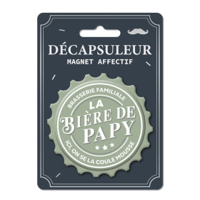 Décapsuleur Magnet Vintage - La bière de Papy