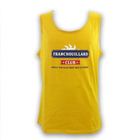Marcel jaune "Franchouillard Club" taille XL