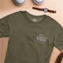 Cadeau Fête des Pères | T-Shirt Brodé Super Papa taille XL