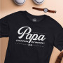 Cadeau Fête des Pères | T-Shirt Papa Champion taille L