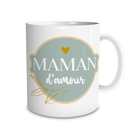 Message affectif | Mug Maman d'Amour