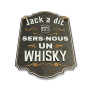 Plaque Déco Vintage Whisky - Jack a Dit