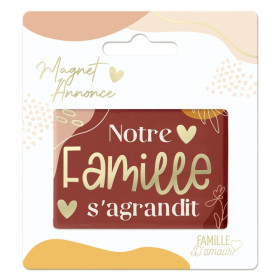 Annonce de Naissance | Magnet La Famille s'agrandit