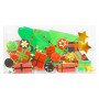 Kit déco de Noël | Sachet de 30 Stickers Sapins à décorer