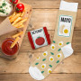 Idée Cadeau Chaussettes Dépareillées - Ketchup Mayo