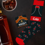 Idée Cadeau Chaussettes Dépareillées - Whisky Cola