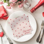 Déco de Noël | Lot de 10 serviettes Fait avec Amour