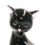Chat Déco en céramique - modèle noir