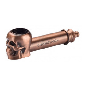 Champ High Pipe Skull - version cuivré