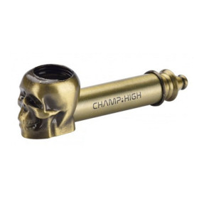 Champ High Pipe Skull - version doré