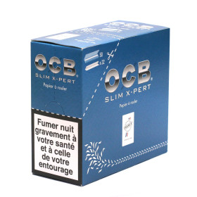 Feuilles Slim | Boîte de 50 paquets de feuilles OCB Slim X-Pert